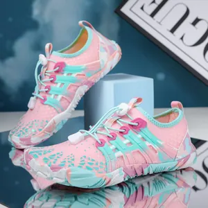Scarpe da scoglio rosa asciugatura rapida per uomo e donna outdoor a piedi nudi spiaggia