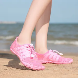 Scarpe da Scoglio Unisex Asciugatura Rapida Traspirante Lycra Suola in Gomma Scarpe da Nuoto Piedi Nudi Aqua per Spiaggia Outdoor