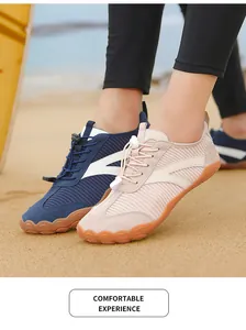 Zapatos de agua descalzos cómodos para la playa y exteriores con suelas antideslizantes