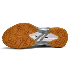 Semelle en gomme professionnelle pour chaussures de badminton avec motif alvéolé