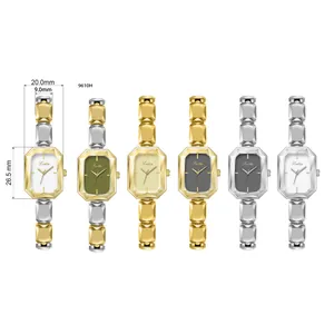 Elegant Scottie 9610H women's business quartz watch with multiple color variants and dimensions