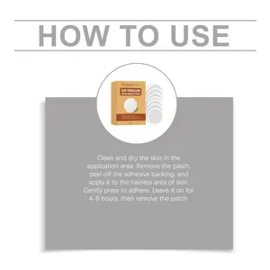 Instructions détaillées sur l'utilisation du patch de bronzage Sun-Freeglow pour une peau bronzée