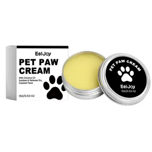 Baume pour pattes d'animaux EelJoy 15g à l'huile de coco pour pattes sèches