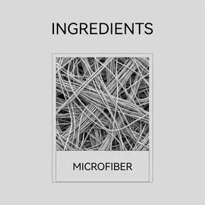 Vista microscópica detallada del material de microfibra para toallas de secado y limpieza de auto