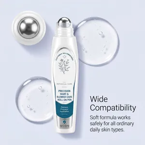 Roll-on blemish care pen with precision applicator for all skin types