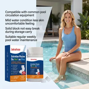 Jakehoe Pool-Reinigungstabletten für kristallklares Wasser in Gartenpools