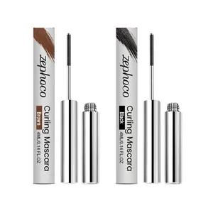 Coffret de mascaras Zephoco comprenant des teintes noire et brune avec tubes argentés