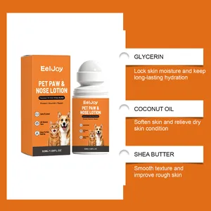 Vue détaillée de la lotion EelJoy pour pattes avec glycérine et huile de noix de coco