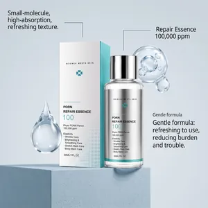 Λεπτομερές κοντινό πλάνο του φιαλιδίου PDRN Repair Essence με συγκέντρωση 100.000 ppm.
