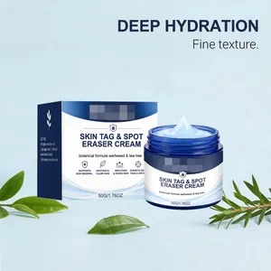 Botanische Creme gegen Hautanhängsel und Flecken inklusive Tiegel und Kartonage
