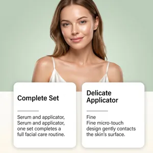 Hautpflege-Serum-Set mit feinem Applikator für eine sanfte und glatte Gesichtspflege