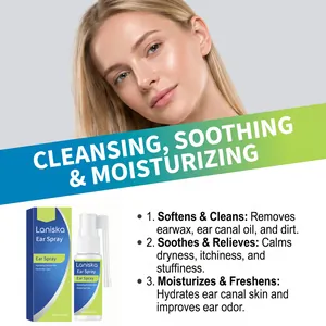 Laniska Ear Spray 30ml for professional cleansing, soothing, and ear canal moisturizing
