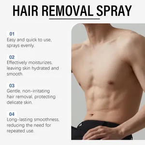 Les bienfaits du spray d'épilation doux pour une peau hydratée et lisse au toucher.
