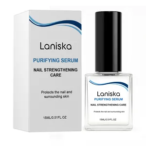 Professional Laniska Purifying Nail Serum and Strengthening Care in 15ml bottle packaging