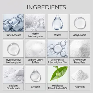 Detailed ingredient infographic for mild sticky ear sticks showing formula components
