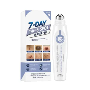 Gentle magnesium skin care roller pen for skin tags and dark spots treatment 15ml