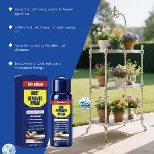 Jakehoe multi-purpose rust remover spray for metal tools and garden furniture protection