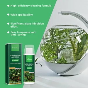 High-efficiency moss removal algaecide and clarifier for freshwater fish tanks, 100ml