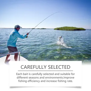 Action shot showing the effectiveness of high-quality fishing lures in a marine environment