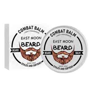 Bálsamo hidratante para barba EAST MOON para hombres para peinar y suavizar la barba