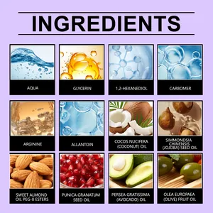 Resumen detallado de ingredientes naturales para el aceite corporal OCEAURA