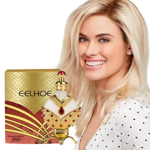 Huile de parfum concentrée EELHOE 35ml dans un flacon décoratif doré de luxe