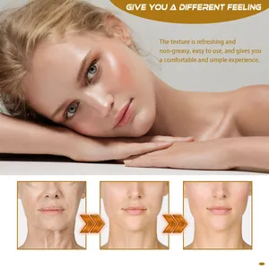 Detailed comparison shots showing the smoothing effect of Centella Essence on facial skin