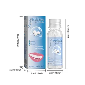 Kit de perles dentaires malléables 30 ml pour réparation avec dimensions produit
