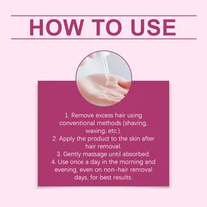 Step-by-step instructions on how to use hair removal aftercare essential oil for smooth skin