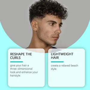 Meersalz-Haarspray-Effekt auf Locken für einen texturierten, leichten Beach-Look