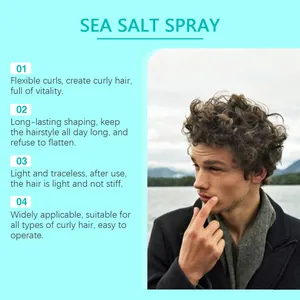 Detailansicht zeigt Meersalz-Spray Funktionen für langanhaltende flexible Locken
