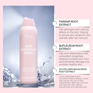 Detailed view of Hoygi hair identifier spray ingredients and benefits