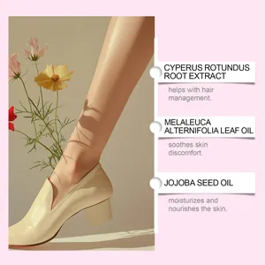 Essential hair removal oil ingredients Cyperus Rotundus and Jojoba seed oil benefits