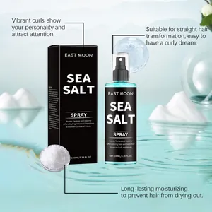 East Moon 100ml Meersalzspray für professionelle Haarstruktur, Locken und Volumen-Finish