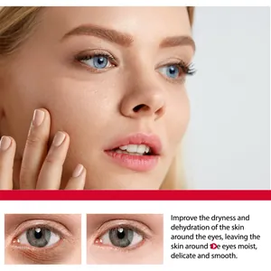 Detailweergave van retinol oogcrème voor hydratatie en verzachting rond de ogen