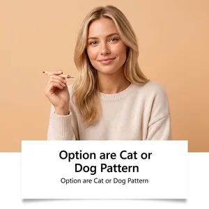 Model holding a specialized wooden craft tool for DIY pearl art painting kits