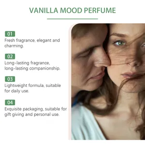 Dettaglio profumo Vanilla Mood con fragranza a lunga durata e confezione squisita