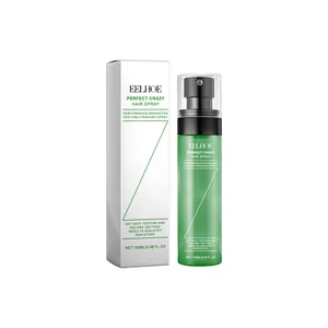 EELHOE 100ml Hair Volumizing Spray and Setting Product with White Packaging Box Studio Shot