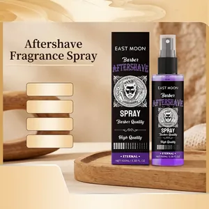 East Moon Men Aftershave Spray Gentle Moisturizing Soothing Refreshing Barber Quality Skin Care Facial Mist Spray For Men