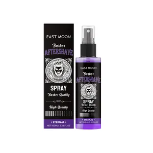 Professional East Moon barber aftershave spray for men with a fresh moisturizing scent