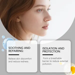 Detailed view of skin care acne patch benefits including soothing and protection