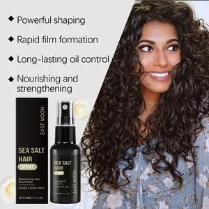 Spray per capelli al sale marino per volume e controllo dell'olio a lunga durata.