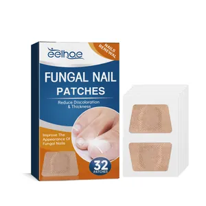 eelhoe nagelschimmelpleisters voor gladde en gezonde nagels, set van 32 stuks per doos