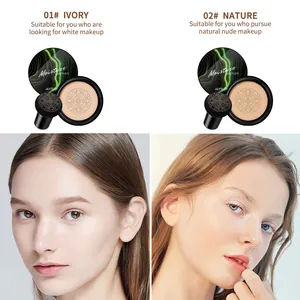 Comparación detallada de la base de maquillaje JAYSUING en tonos marfil y natural