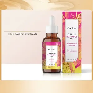 Natural Cyperus Rotundus Oil Body Essential Oil For Post Hair Removal Care Gentle Moisturizing Soothing Skin Care Serum For Women