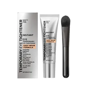 Augenpflege-Set mit Sofort-Effekt, inklusive 20g Tube, Applikator-Pinsel und Silberbox