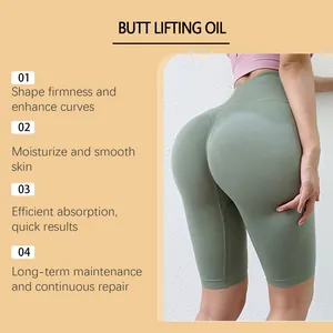 Detail showing the firming and moisturizing benefits of OUHOE butt lifting oil