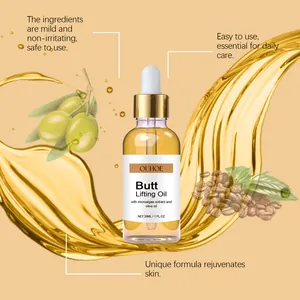 Advanced formula OUHOE butt lifting oil with natural olive and microalgae extracts