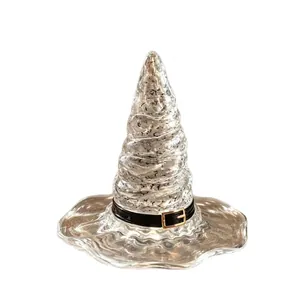 Lampada creativa a cappello da strega di Halloween in resina trasparente con cintura