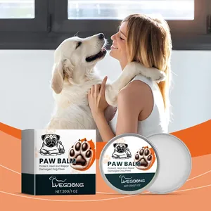 YEGBONG Baume pour Pattes de Chien Soin des Pieds pour Animaux Crème Hydratante pour Chiens Chats Protection des Pattes Beurre de Karité